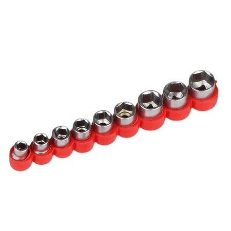 

BCLONG 8pc 1/4 Inch Drive Hex Bit Socket Set Socket Wrench Adapter 5/6/7/8/9/10/11/12mm
