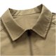 thumbnail image 5 of pstuiky camisetas de hombre, Camisa/top de manga corta con solapa y bolsillo de color liso para hombre ropa de hombre l, 5 of 7