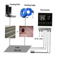 thumbnail image 2 of Amdohai Smart LCD Touchscreen Thermostat for Home Programmable Electric Floor Heating System Thermoregulator AC 85- Temperature Controller, 2 of 7