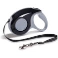 thumbnail image 1 of Telescopic Small Dog Leash, Extendable Pull Rope for Pets Under 23kg, 3m Length, Black, 1 of 5