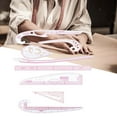 thumbnail image 6 of French Curve Ruler, Sewing Tools Clothing DIY Sewing Templates, Dress Curve Rulers, Sewing Ruler for Tailors Pattern Maker 8pcs, 6 of 8