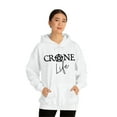 thumbnail image 3 of Gildan 18500 Crone Life Hoodie, Witch Maiden Mother Crone Hoodie, 3 of 9