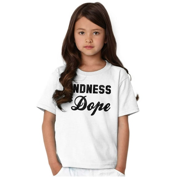 Kindness is Dope Christian Urban Crewneck T Shirts Boy Girl Teen Brisco Brands XS