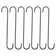 thumbnail image 1 of 6pcs s gancho ganchos al aire libre colgantes curvas ganchos colgantes olla pared colgando ganchos, 1 of 5