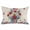 Light Beige Bright Red, variant on 4th of July Floral Throw Pillow Cover 24 x 36 Inch Decorative Pillow Cover Vintage Red Blue Roses Patriotic Lumbar Pillowcase Seasonal Rectangle Cushion Case for Couch Sofa Bed Living Room