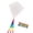 Diamond Kite (Single), variant on In the Breeze 3074 — Diamond Coloring Kite, 20-Inch — Fun, Easy Flying Kite and Craft Project for Kids, Classrooms, Camps