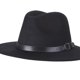 thumbnail image 4 of Sombrero de Jazz para Mujer Jinwen Fedora Negro Suave y Cómodo con Cilindro de Decoración de Cinturón, 4 of 8