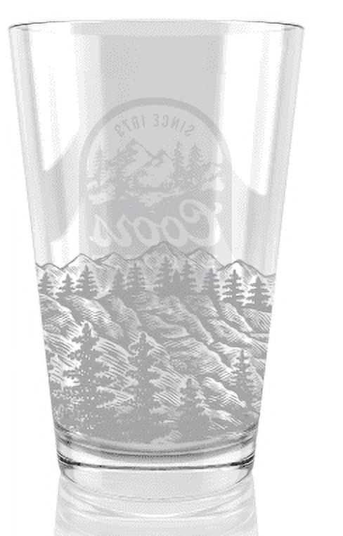 Miller Coors Mountains - 16 oz. Pint Glass