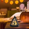 thumbnail image 3 of Halloween Decorations Indoor, Halloween Figurine, Halloween Night Light Lantern Spooky Tabletop Decor Lamp Mini Ghostly Nightlight Gift Halloween Lamp, 3 of 5
