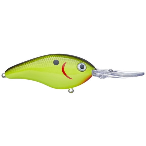 Strike King Pro-Model 6 XD Chartreuse/Black Back