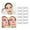 D, variant on WIFKLSIIPG Eyebrow Stencil with Strap 6 Styles Arched Eyebrow Stencil Eyebrow Shaper Kit
