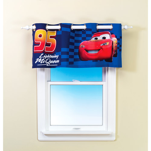 Disney Pixar Cars No. 95 Grommet Valance - Walmart.com