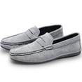 thumbnail image 1 of Mocasines Formales De Gamuza Zapatos Casuales De Vestir Elegante, 1 of 7