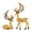 Light Yellow, variant on AIGUR Resin Couples Elk Desktop Decor Gold Reindeer Animal Office Decoration Indoor Home Room Ornaments Table Craft