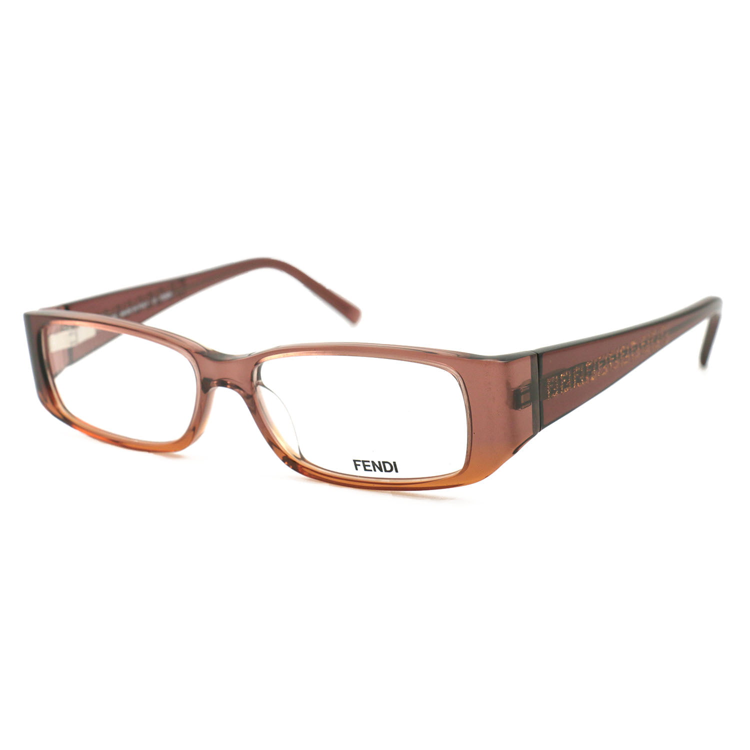 Fendi Women's Eyeglasses FF830 217 Brown 52 15 135 Frames Rectangle