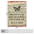 thumbnail image 4 of JEUXUS Sister Birthday Blanket Gifts from Sister - Throw to My Sister from Brother Bestie Quotes Soft Fuzzy Cozy Unique Birthday for Women Adult Kids Teen Girls, 4 of 6