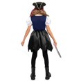 thumbnail image 4 of Disfraz de Spooktacular Creations para Halloween, niña pirata, azul, de 8 a 10 años, 4 of 7