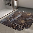 thumbnail image 2 of 1pc Floral Pattern Absorbent Non-Slip Bathroom Thickened Flannel Rug Decor,Soft,Quick Drying,Suitable For Indoor/outdoor Use,Bathrooms,Bedrooms,Kitchens,Terrace,Laundry Rooms,16"x24", 2 of 9