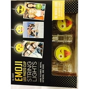 Emoji LED Photo Clip String Lights