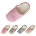 thumbnail image 3 of Cute Animal Slippers for Women Mens Winter Warm Memory Foam Cotton Home Slippers Soft Plush Fleece Slip on House Slippers for Girls Indoor Outdoor Shoes, 3 of 3