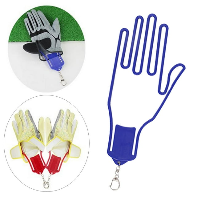 Guantes para golf duraderos Camilla Secadora Estante Secado para golf con cierre perfecl Azul
