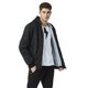 thumbnail image 2 of KAIYANG Sudadera con capucha y cremallera para hombre (cremallera y sudadera de lana, negra, 3XL), 2 of 3