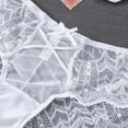 thumbnail image 3 of Sexy Lady Transparent Underwear Women Floral Lace Briefs Seamless Hollow Out Panties, 3 of 7