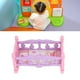 thumbnail image 3 of Mini Muñeca De Juguete Para Cuna, Adorno A Escala 1:12, Muebles De Cuna Para Dormitorio, Casa De Muñecas Pequeña Y, 3 of 7