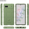 thumbnail image 2 of Slim Fit Phone Case for Google Pixel 6a, Rugged Shield Durable Phone Case with Military Grade Shockproof Protection and Screen Camera Protective Cover for Google Pixel 6a, HD Green, 2 of 16