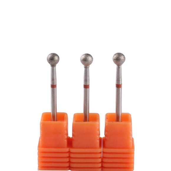 Brocas para uñas MZCMSL 3 piezas 5 mm diamante para cutícula