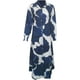 thumbnail image 2 of Xishao Vestido largo para mujer, vestido casual de manga larga con solapa, vestido suelto con botones Xishao ropa, 2 of 2