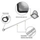 thumbnail image 3 of Aquarium Fish Net with Extendable Stainless Steel Long Handle, Fine Mesh Fish Net for Fish Tank, 3 of 5