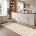 thumbnail image 3 of Roxstand 2'x8' Washable Runner Rug, Vintage Distressed Hallway Entrance Kitchen Rugs, Non Slip Stain Resistant Farmhouse Rug, Beige, 3 of 9