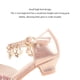 thumbnail image 3 of Qarigey Niñas bailarina brillo zapatos lentejuelas ballet boda fiesta cristal carnaval Navidad sandalias escenario accesorios rosa Type2 NO2, 3 of 6