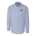 thumbnail image 2 of Men's Cutter & Buck  Blue Omaha Storm Chasers Big & Tall Easy Care Stretch Gingham Long Sleeve Button-Down Shirt, 2 of 3