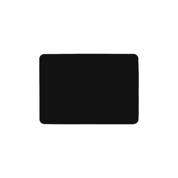 Non-Slip Silicone Desk Mat - Black 15.7"x11.8" Rectangle Table Pad, Heat-Resistant Placemat for Dining Table Office Desk, Easy-Clean Keyboard Mat