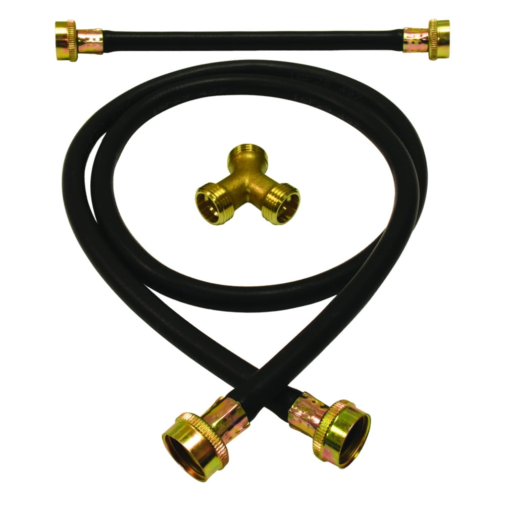 Eastman 41024 Rubber Steam Dryer Water Supply Installation Kit Fittings