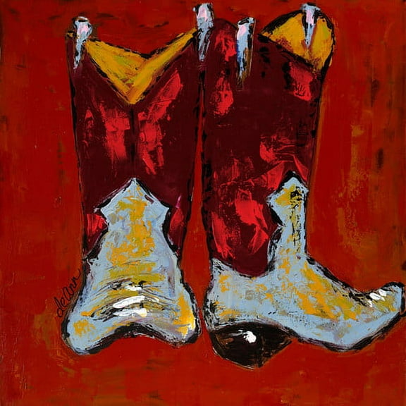 Marmont Hill "Kickin It II" Painting Print on Wrapped Canvas