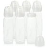 Evenflo Feeding Vented+ BPA-Free Polypropylene Baby Bottles - 8oz, Clear, 6 ct