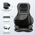 thumbnail image 6 of Comfier Shiatsu Neck Back Massager, 2D/3D Kneading Massage Chair Pad, Heating Compression Seat Cushion Massagers, Father's Day gifts - Black, 6 of 13