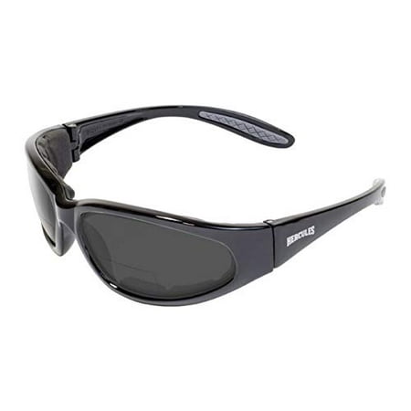 - Global Vision Eyewear Hercules Bifocal 2.5 Magnification Anti-Fog Safety Glasses with EVA Foam, Smoke Lens