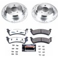 thumbnail image 3 of PowerStop Rear Z36 Truck & Tow Carbon-Fiber Ceramic Brake Pad and Drilled and Slotted Rotor Kit Fits: JEEP Select Models K2131-36, 3 of 9