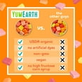 thumbnail image 3 of YumEarth Organic Chewys Fruit YPF5&nbsp;Flavored Candy Chews - Allergy Friendly, Gluten Free, Non-GMO, Vegan, No Artificial Flavors or Dyes - Assorted Flavors, 7.5 oz., 3 of 3