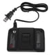 thumbnail image 1 of 1 juego de adaptador de corriente, cargador de energía seguro, práctico cargador de fuente de alimentación compatible con N64 (negro, con enchufe estadounidense), 1 of 5