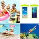 thumbnail image 4 of Bolsa de teléfono TPU que cuelga la caja impermeable para las vacaciones que nadan verde JShteea El nuevo, 4 of 5