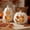 Beige, variant on 2PCS Fall Decor Halloween Decorations Terracotta Pumpkin Decoration Handmade Clay Pumpkin Jack-o-Lantern Halloween Tealight Holder Rustic Farmhouse Fall Home Decor for Table