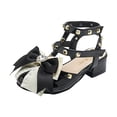 thumbnail image 1 of IUJSOY Chaussures de Robe pour Filles Sweet Lolita Talons Bas Épais Petits Enfants 13.5, 1 of 5