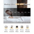 thumbnail image 4 of Western Barn Door Black Out Curtains 84 Inch Long for Living Room, Vintage Farmhouses Wooden Door Brown Blackout Curtain Shade Thermal Insulated Window Curtains Grommet Drapes 42"x84" 2 Panels, 4 of 8