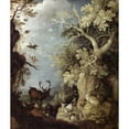 thumbnail image 2 of Wild Animals of the Forest, Jacob Savery II (1524-1627 Flemish) Poster Print (18 x 24), 2 of 4