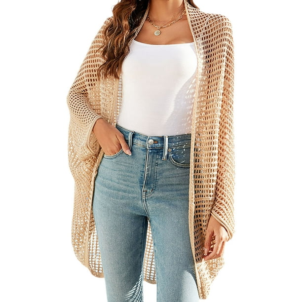 Long sleeve 2024 summer cardigan